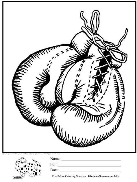 Free Boxing coloring pages. Download and print Boxing coloring pages