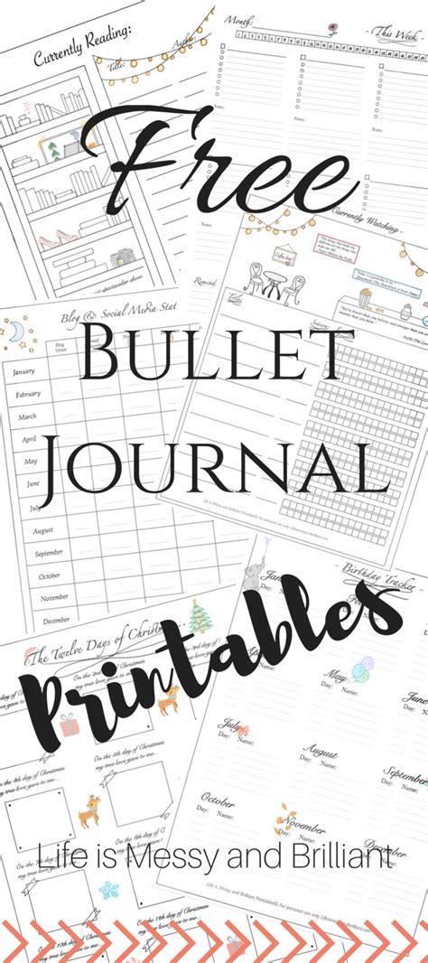 Printable Bullet Journal Template: A Comprehensive Guide For 2023