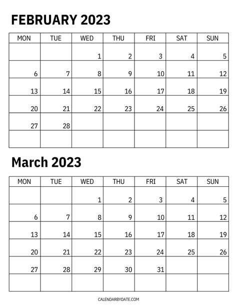 January February March 2022 Calendar Printable [Q1Q2Q3Q4] Calendar