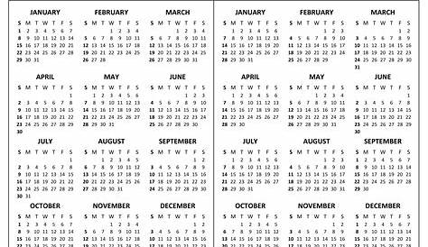 Printable Calendar 2023 Monthly 11 X 17 - Time and Date Calendar 2023