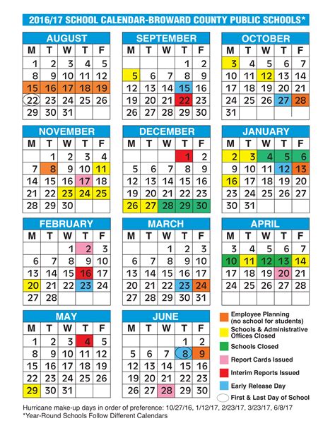 Printable Calendar School Year 24-25