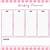printable calendar weekly planner