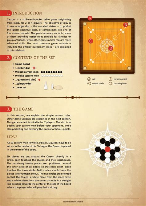 Carrom Rules[1] Cue Sports Games Of Mental Skill Free 30day