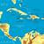 printable caribbean map