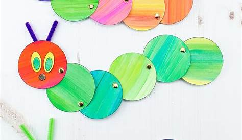 Printable Caterpillar Bookmark Craft For Kids Hungry Using A Lollystick And Some Card Hungry