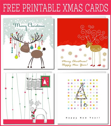 Printable Coloring Christmas Cards WunderMom