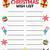 printable christmas list pdf