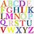 printable clip art alphabet letters