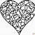 printable coloring pages heart