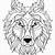 printable coloring pages of wolves