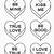 printable conversation hearts coloring pages