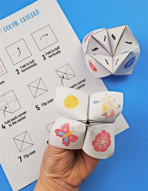 Disney Cootie Catcher FREE Printable Marcie and the Mouse