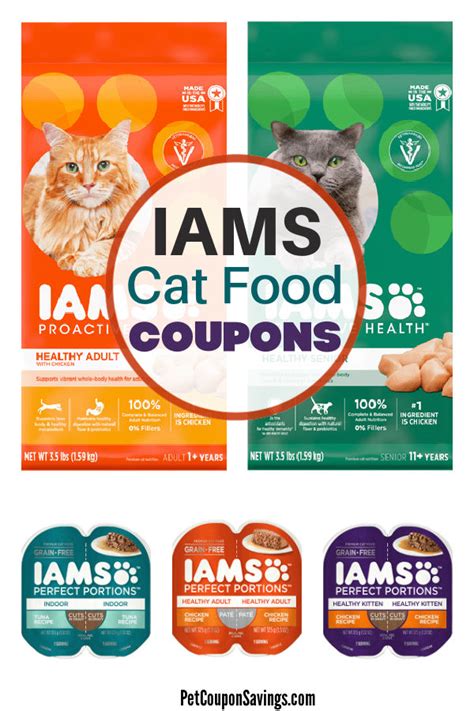 IAMS Cat Food Coupons, 2022 Pet Coupon Savings