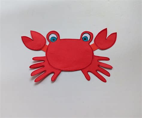 Printable Crab Craft Template