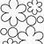printable cut out flower patterns