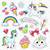 printable cute unicorn stickers