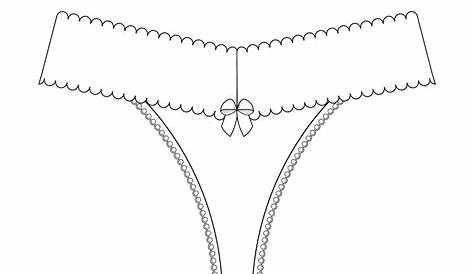 Photo Tutorial Sewing Easy Thong Underwear Lindsay Janeane