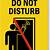 printable do not disturb sign