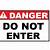 printable do not enter door signs