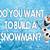 printable do you want to build a snowman lyrics