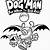 printable dogman coloring pages