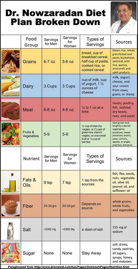 What is Dr. Nowzaradan's diet menu? Quora