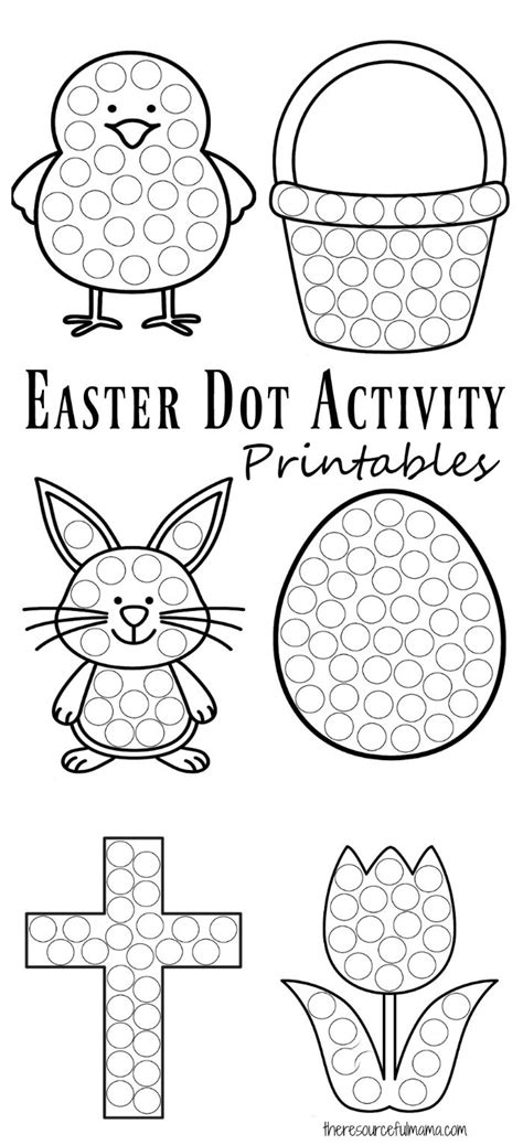 Printable Easter Activities For Preschoolers