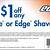 printable edge shave gel coupon