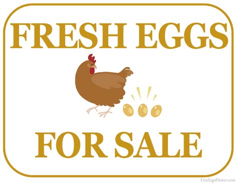 Fresh Eggs Laid Daily Wood Sign