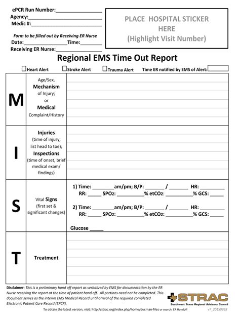 Igarni Prehospital Care Report Example