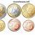printable euro coins
