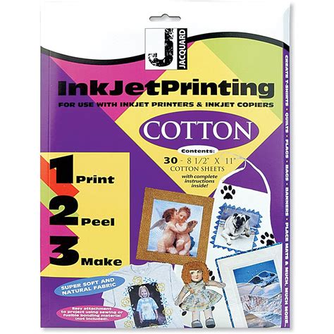 Printable Fabric Sheets For Inkjet Printers