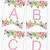 printable floral banner template