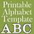 printable free alphabet templates