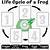 printable frog life cycle worksheet for kindergarten