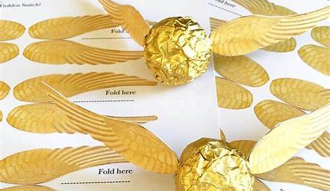 Printable Golden Snitch Wings Pdf
