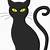 printable halloween cat silhouette