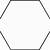 printable hexagon shape