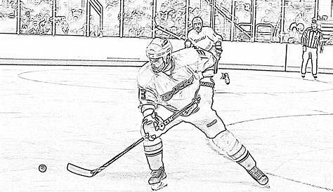 11 Free Hockey Coloring Pages for Kids