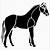 printable horse stencil