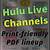 printable hulu channel guide