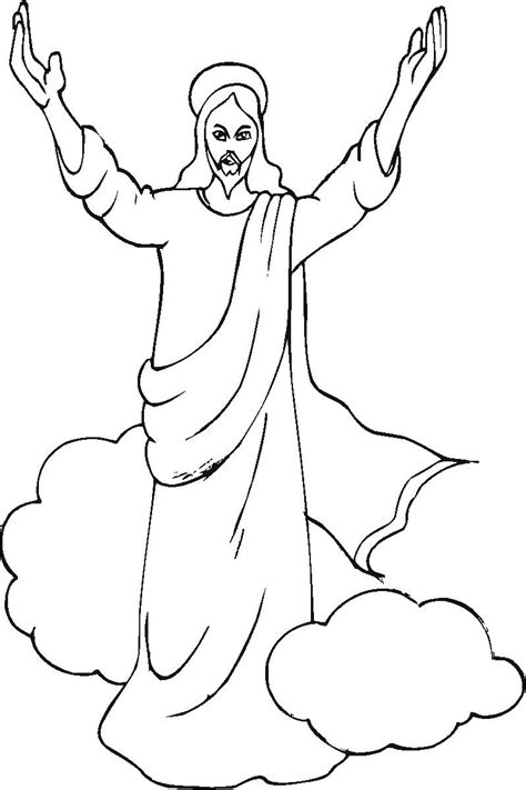 Free Printable Jesus Coloring Pages For Kids in 2020 Jesus coloring