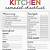 printable kitchen remodel checklist
