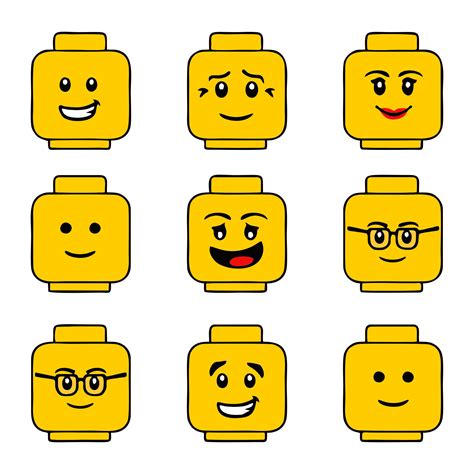 Lego clipart face, Lego face Transparent FREE for download on