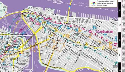 Map of the Roads and Neighborhoods of New York Borough Brooklyn Stock