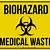 printable medical waste sign