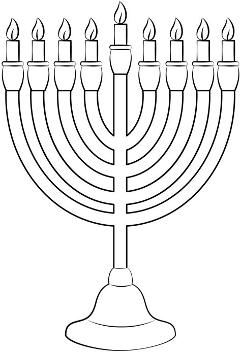Download 180+ Free Holidays Chanukah First Night Coloring Pages PNG PDF