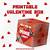printable minecraft valentine box