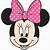 printable minnie mouse face