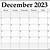 printable monthly calendar december 2023